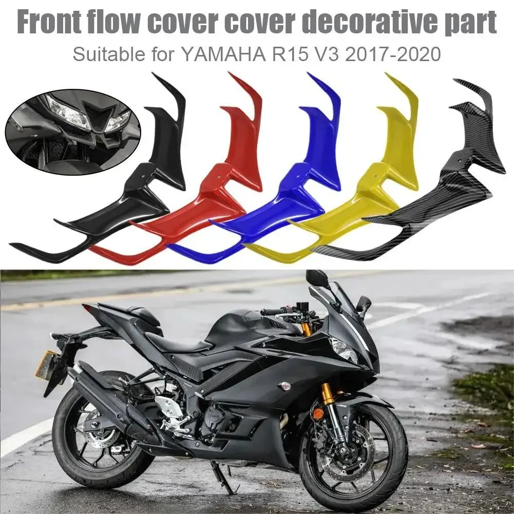 Motorcycle Front Fairing Winglet Wing Guard Cover For YAMAHA R15 V3 2017 2018 2019 2020 2021 For BAJAJ PULSAR RS200 Accessories