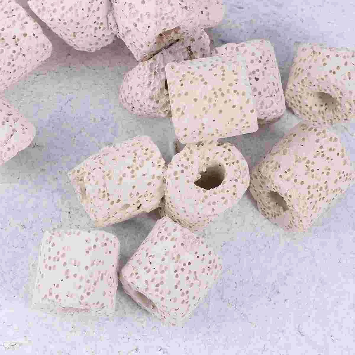 

500g Aquarium Fish Tank Filter Ring Media Biological Filtration Ceramic Rings Aquarium Filter Accessories