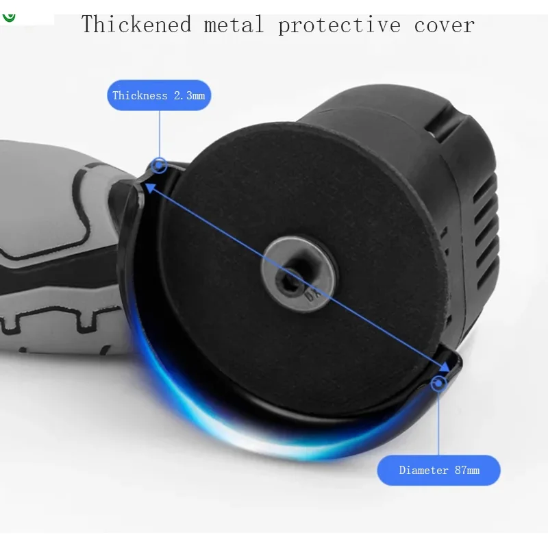 Mesin Penggiling Sudut Sikat Mini 16.8V Mesin Penggiling Listrik Kecil Rumah Tangga Multifungsi Mesin Pemotong Mikro Lithium