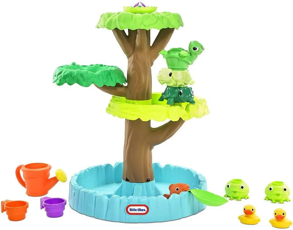 

Magic Flower Water Table with Blooming Flower and 10+ Accessories, Multicolor, (Model: 651342M), Medium