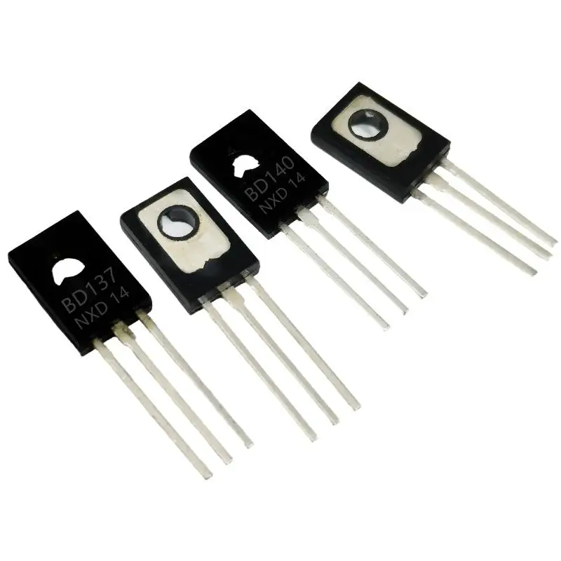 /PFU/10Pcs Brand New BD137 BD138 BD139 BD140 G-suffix TO-126 Power Triode Transistor 60V Durable Electronic Accessories