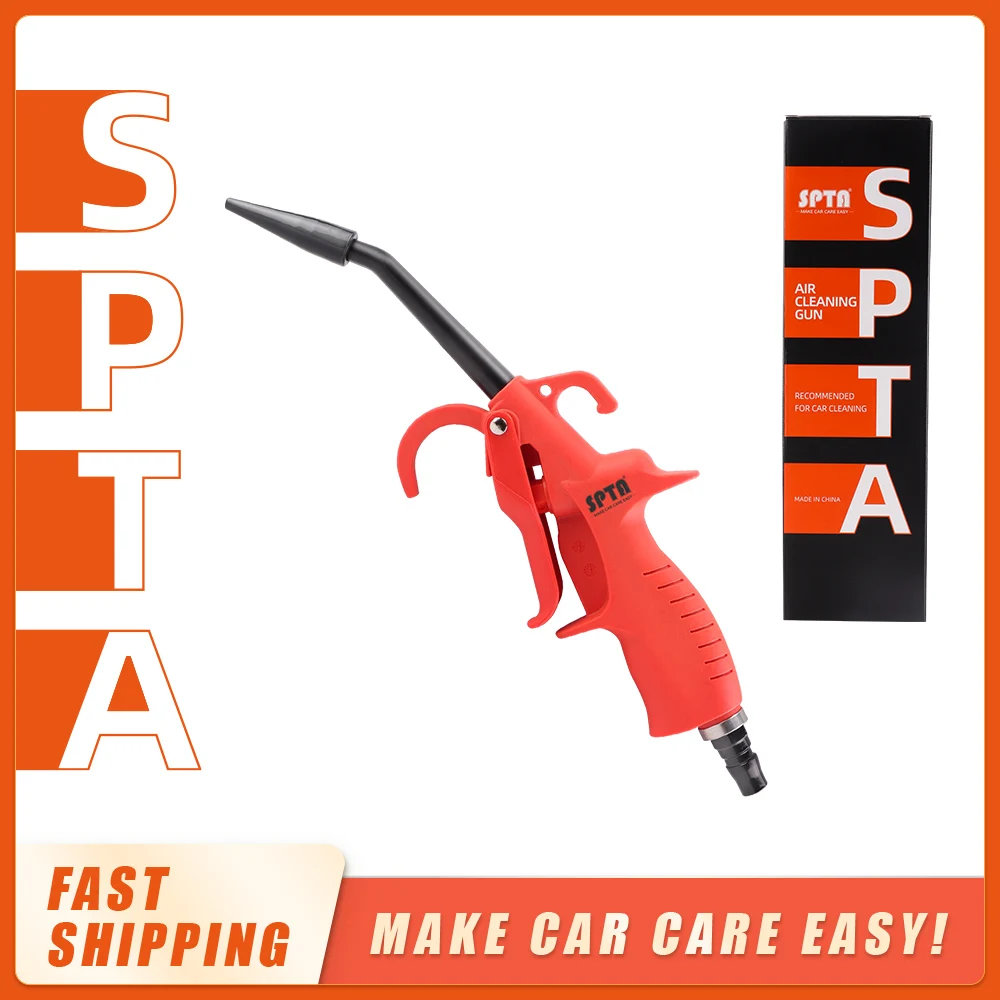 SPTA Plastic Steel High Pressure Dust Blow Gun Air Gun Air Blow Gun Air Jet Gun Engine Cleaning Tool For Car