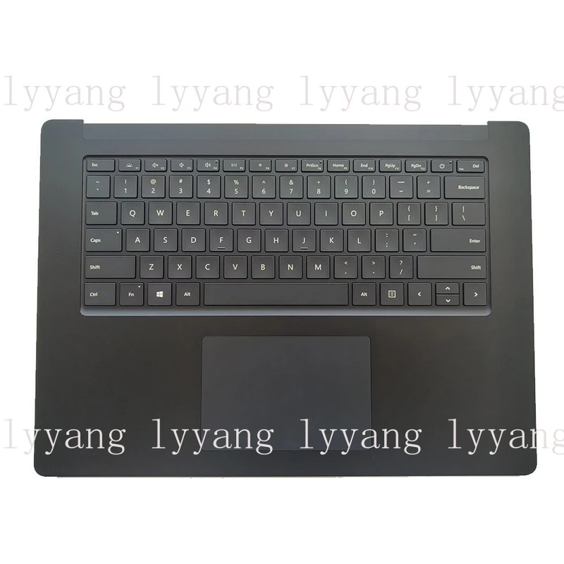 

f For Microsoft Surface Laptop 3 4 15" 1873 1979 Palmrest Keyboard Touchpad Black