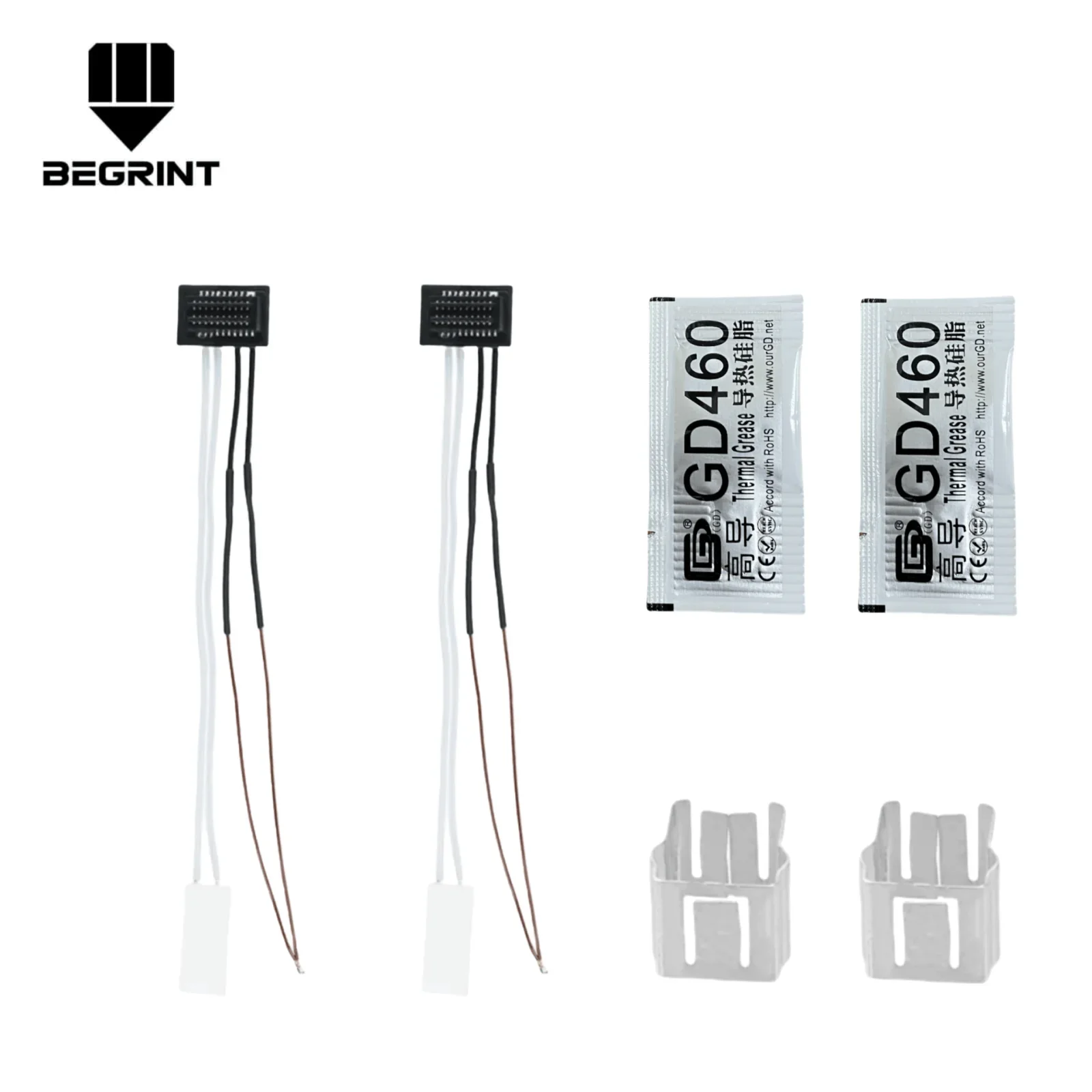 Für Bambu Lab P1S P1P Thermistor Bambus Lab 24 V 65 W Keramikheizung Temperatursensor 350 ℃ Für Bambulab Hotend Update-Teile