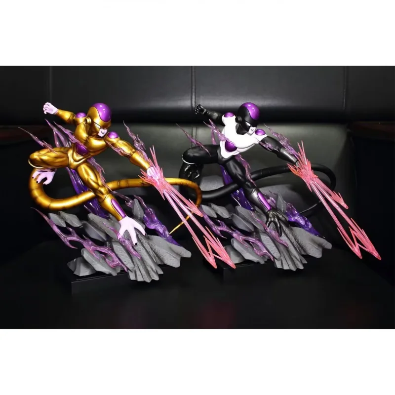 Japón GP SLY Dragon Ball forma final Golden Frieza negro blanco figura de acción modelo coleccionable estatua regalo en caja