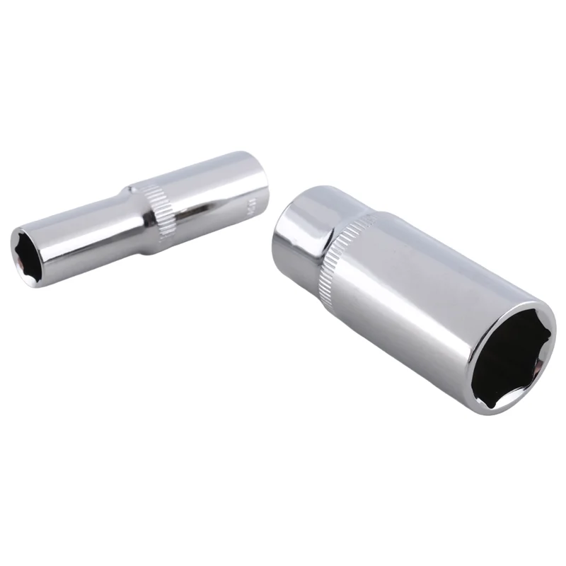 مجموعة مقابس عميقة للمحرك 8 قطع احترافية جديدة مقاس 3/8 بوصة، متري، 10 مم - 19 مم #2