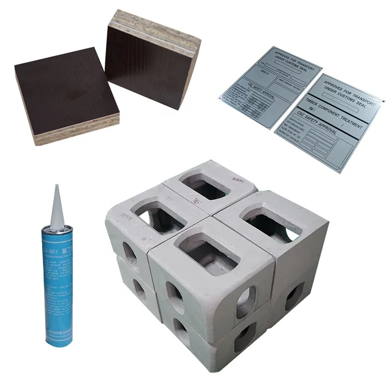 Full Set of 20ft 40ft Shipping Container Accessories Container Parts