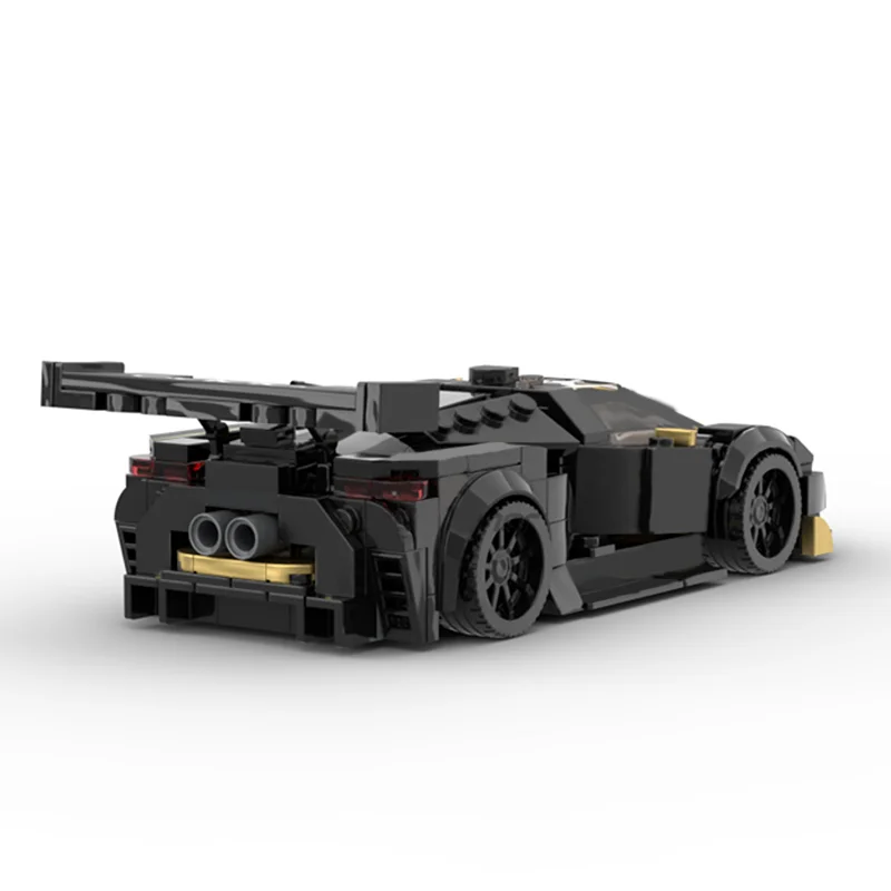 مجموعة أدوات Lamborghinied Huracan Super Trofeo المتوافقة مع المجموعة الأصلية، 373 قطعة، تتميز بأبواب ومحرك الفتح