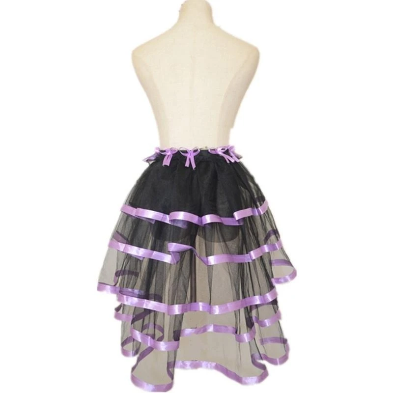 

Steampunk Tie on Bustle Skirt Victorian Belt Lace Tutu Underskirt Bustle Gifts