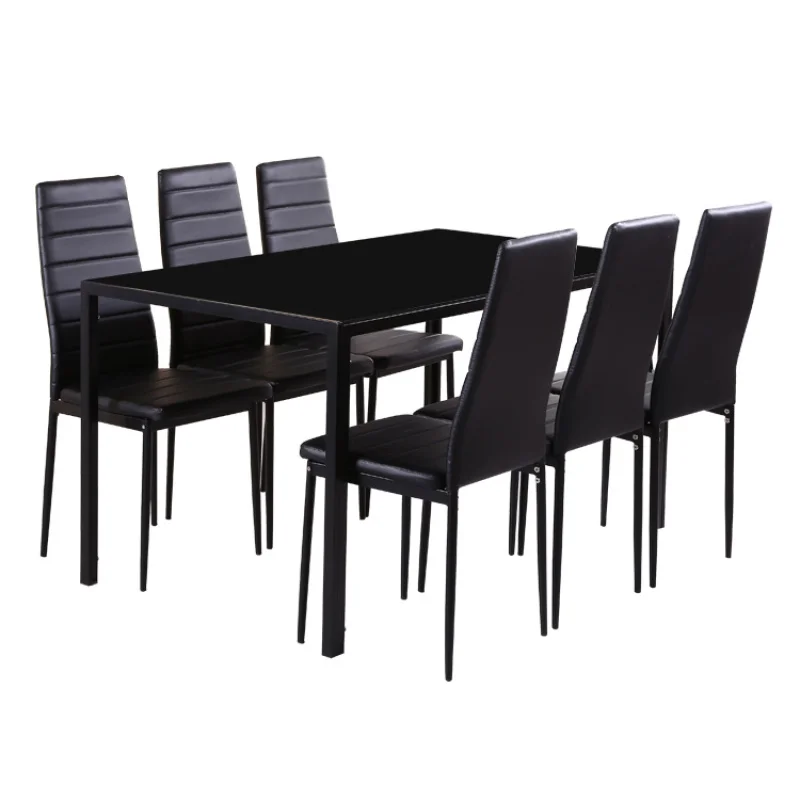 custom.Cheap Classic 4 Modern Fiberglass Top Dining Table Set/Dining Chair