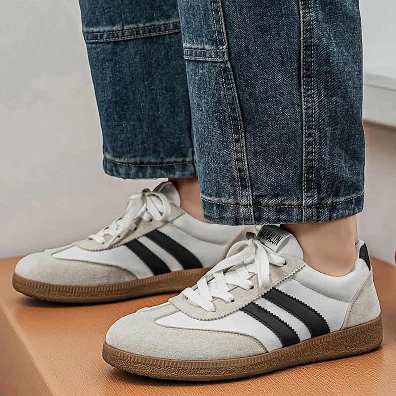 Herren Leichte Casual Laufschuhe, Stylische Ganzjahres-Vielseitige Skateschuhe für Männer – Detail 7