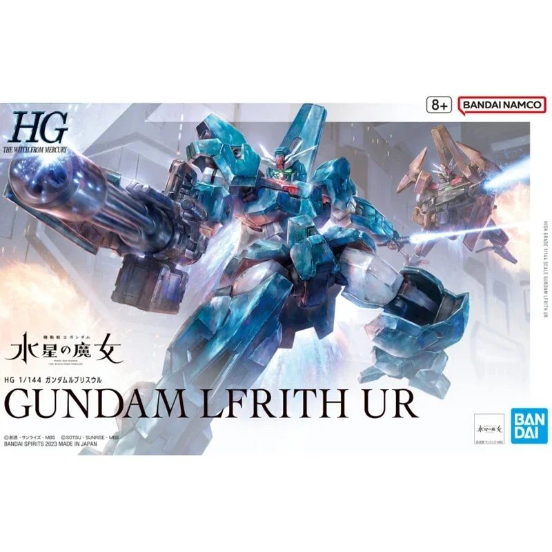 Gundam BANDAI HG 1/144 LFRITH UR Mobile Suit  Witch From Mercury Assembly Model Action Toy Figures Anime Gift