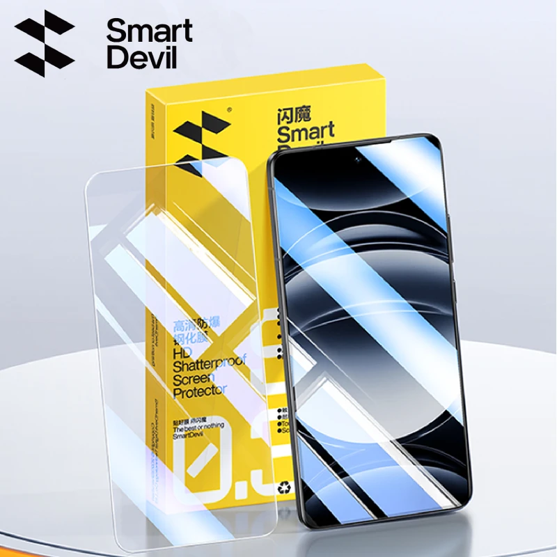 SmartDevil 2PCS Tempered Glass for realme GT 3 Neo 5 2 2T Screen Protector for realme GT 5G 2 Pro Glass HD Anti Blue Light