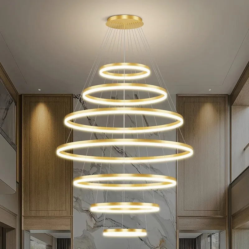 

Modern Stair chandelier Pendant lights indoor lighting Ceiling lamp hanging light led Chandeliers for living room indoor lightin