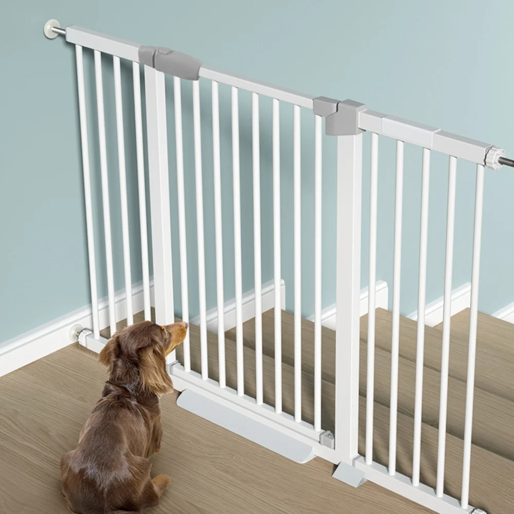 Pet Fence Safety Door for Baby Gate Children's Safety Barrier Dog Balcony Gate Household door barrier Kitchen Indoor Gate