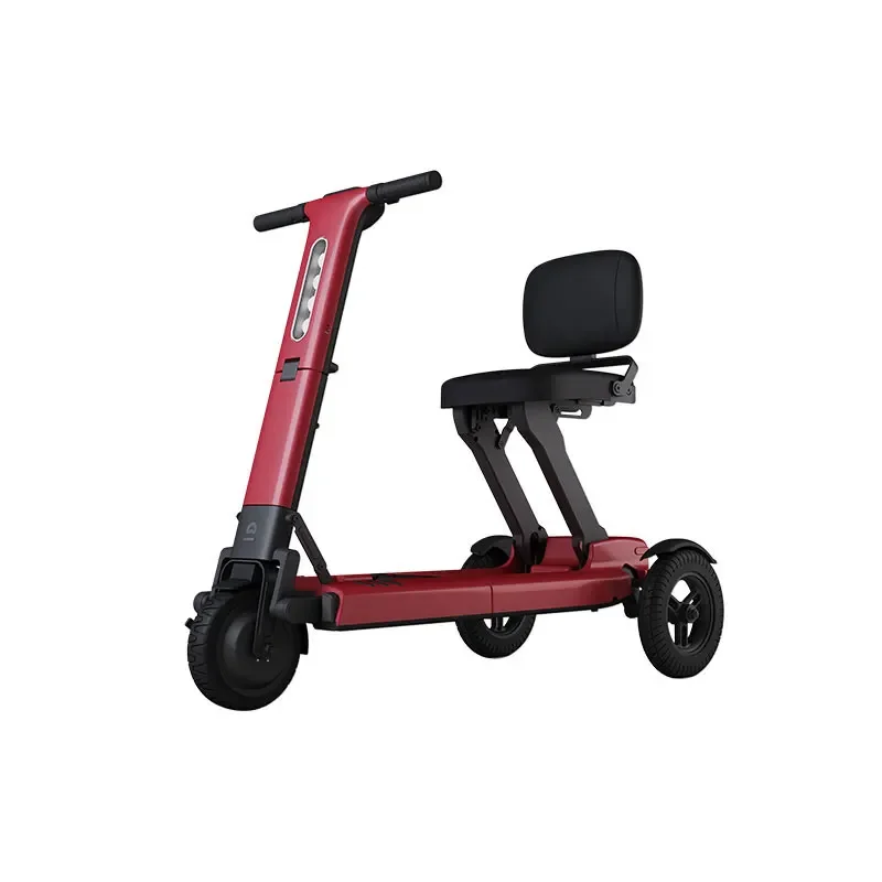 Fast Folding High  Motor Mobility Scooter for Disabled Elderly Adult Outdoor Travel Lab Staff Transportation