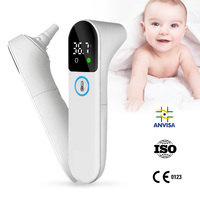 Non-contact led Infrared Thermometer Digital Forehead Ear Body Thermometer Baby Adult Fever Temperature measureTermometro