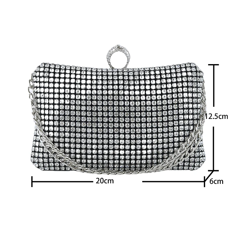 Luxury Special Occasion Dinner bag Popular metal chain shoulder bag Wedding Organizer Bag Luxury Banquet Evening gown bag tote