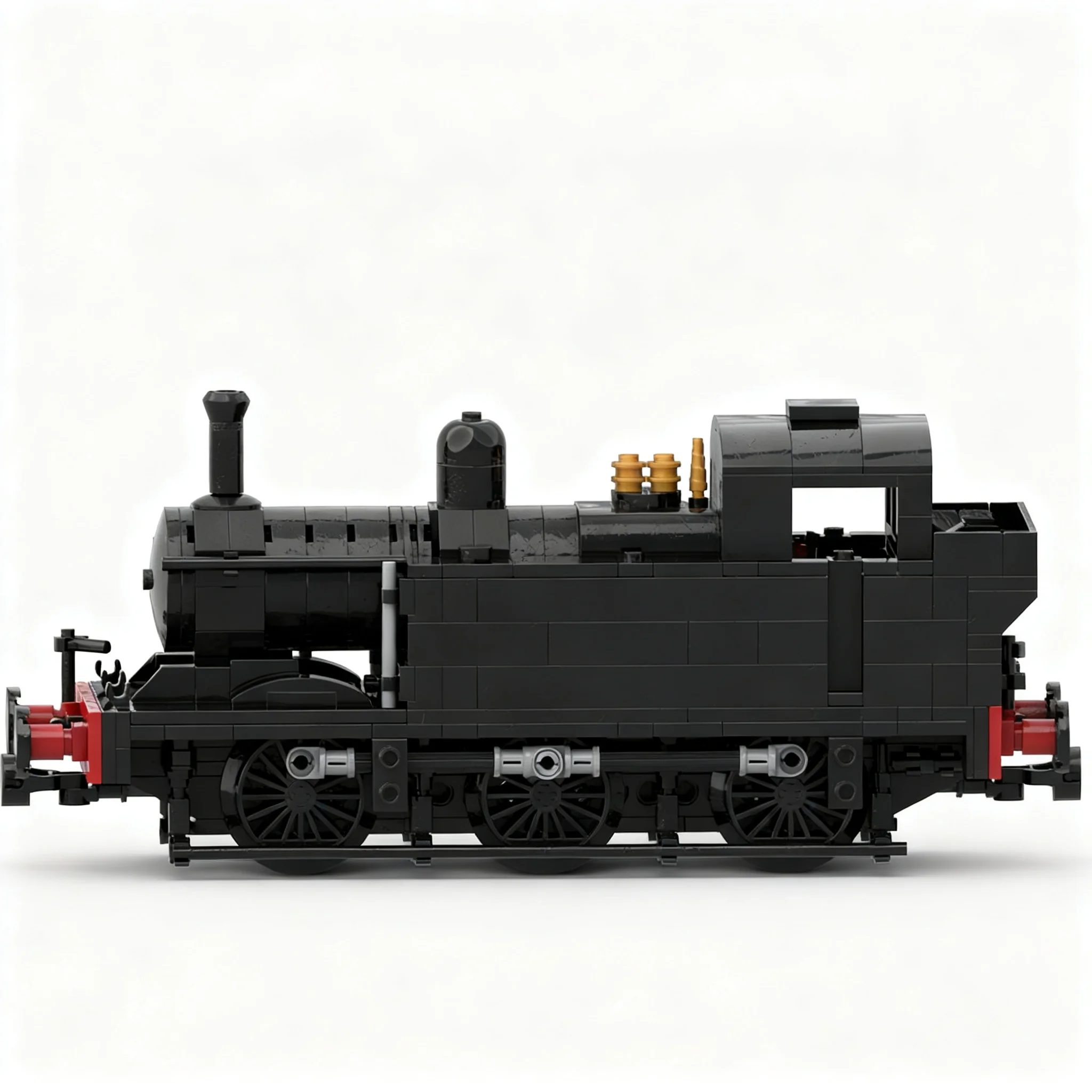 515pcs MOC Train LMS Fowler Class 3F Jinty 0 Model Building Blocks Architecture Toy Birthday Gifts DIY Education Brick Assemble