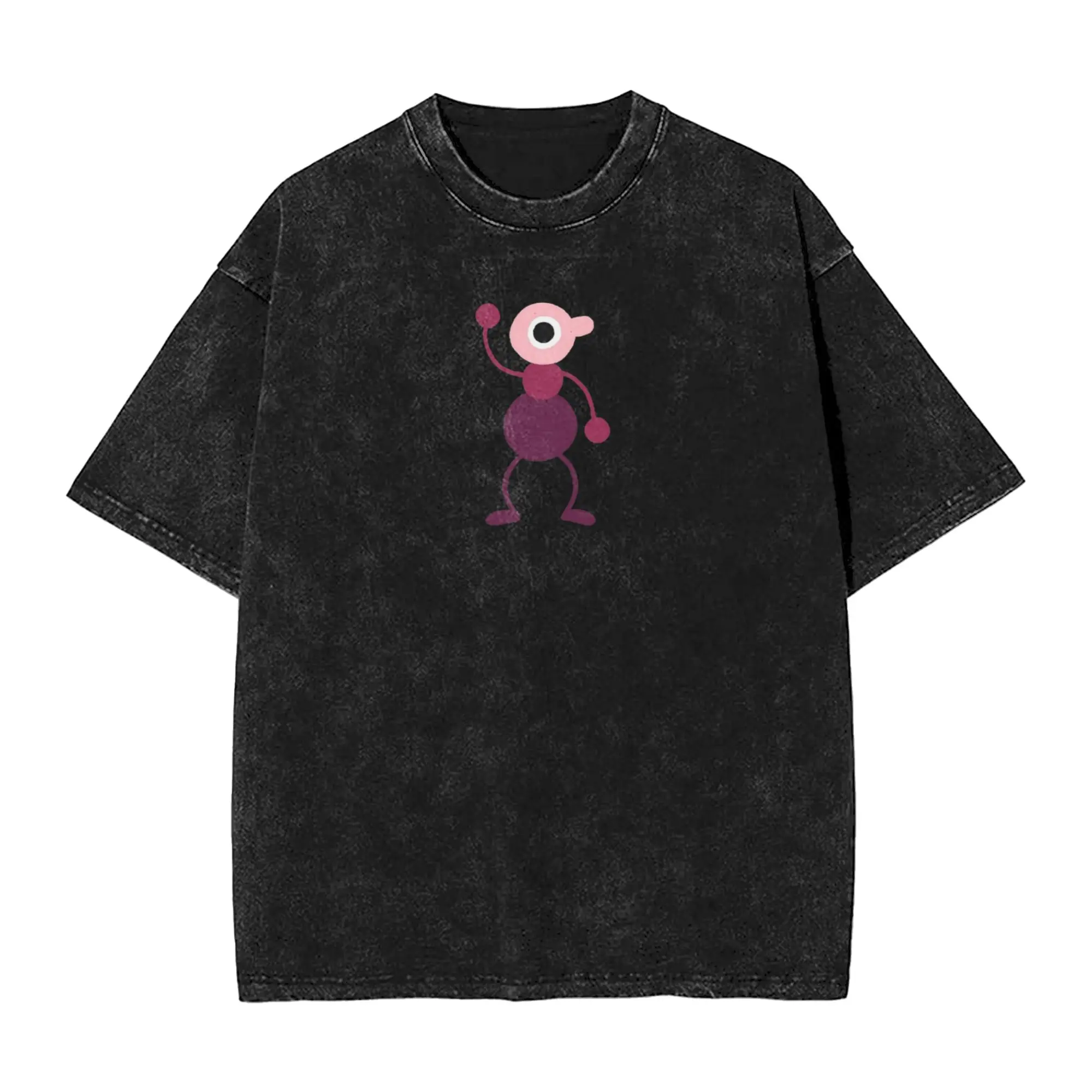 Big Walk Games 2026 Washed T Shirt Streetwear Hip Hop Novelty T-Shirts  Tee Shirt for Men Women Short Sleeve Streetwear