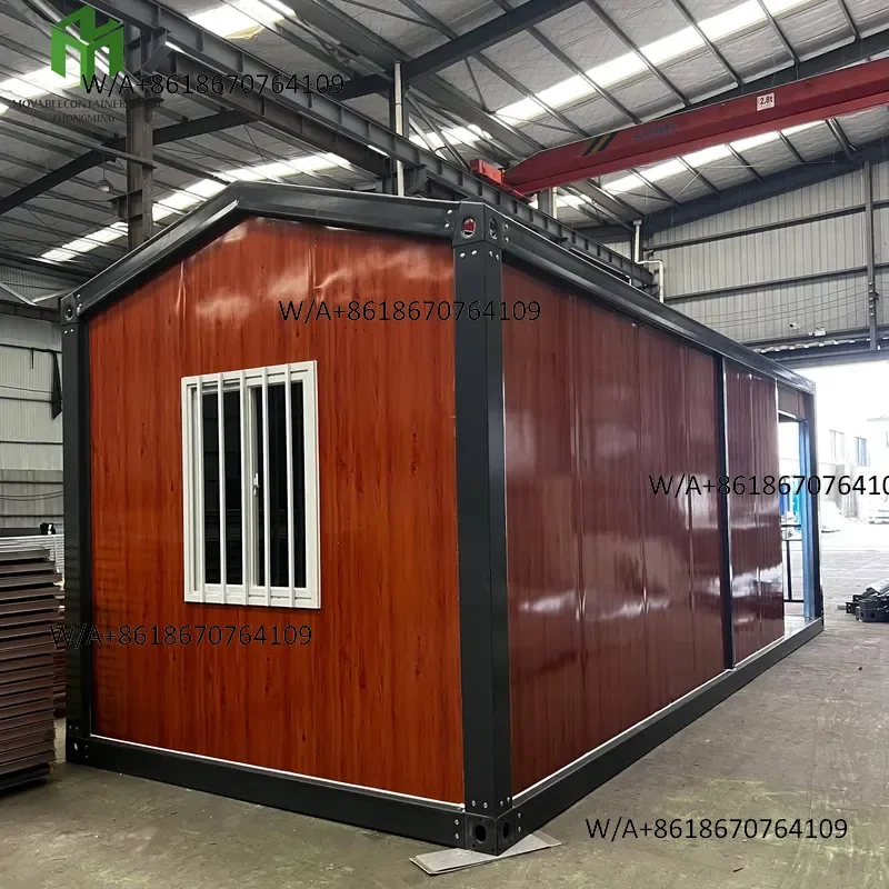 Hot Seller 20ft Detachable Container House Prefabricated Container Bedrooms Wooden Cabin Prefab Tiny Home