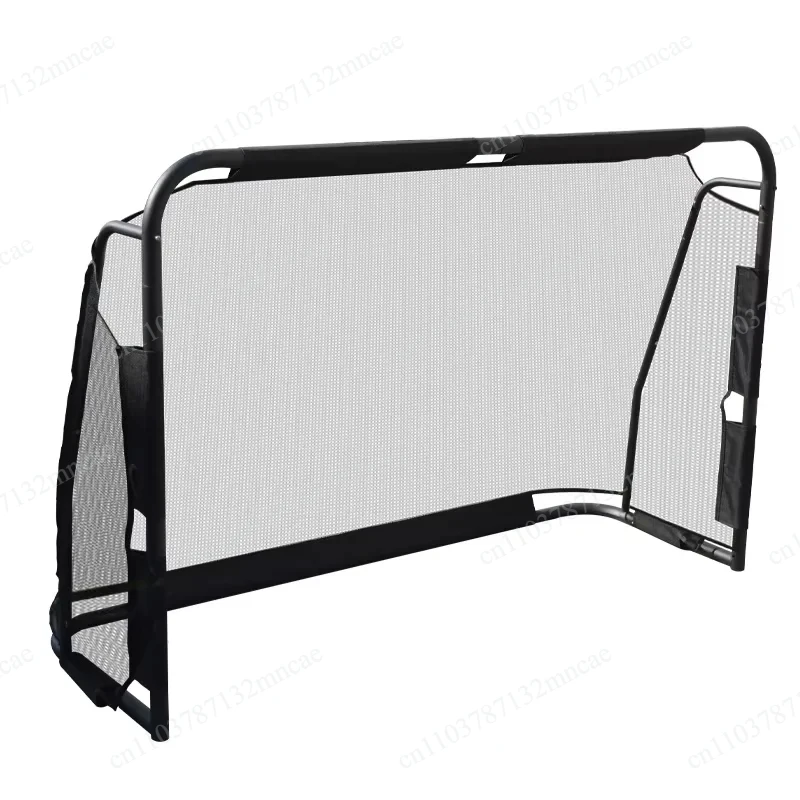 Portable backyard soccer goal, foldable and mobile training soccer net