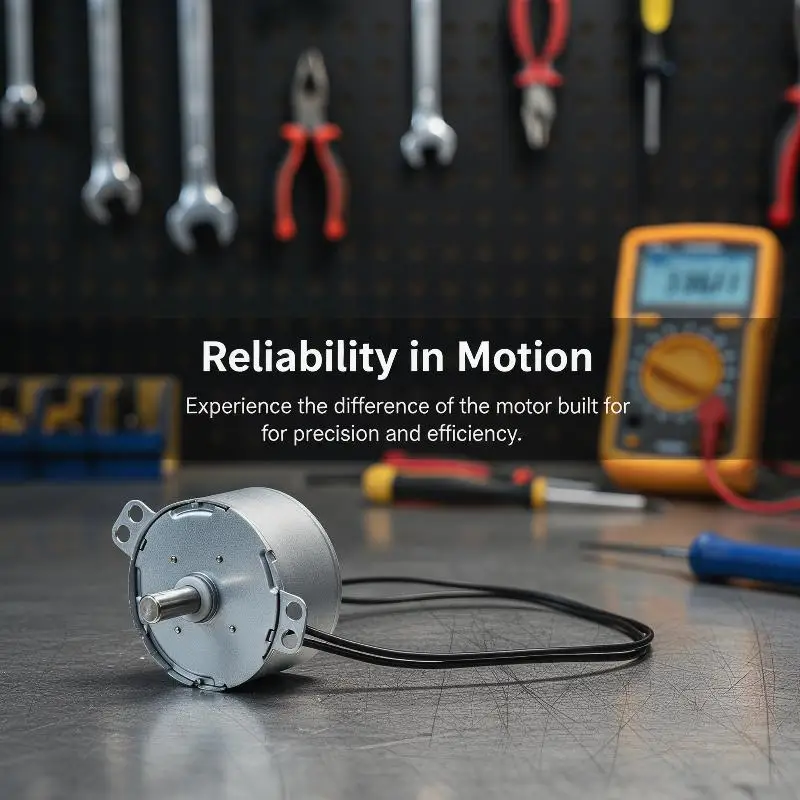 TYJ50-8 Synchronous Motor For Floor Fans With Shaking Head Function And Efficient Wind Circulation