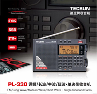 Tecsun PL-330 FM/MW/SW/LW SSB DSP Full-Band Radio Multi-functional Portable Radio Receivers High Sensitivity Radio PL330