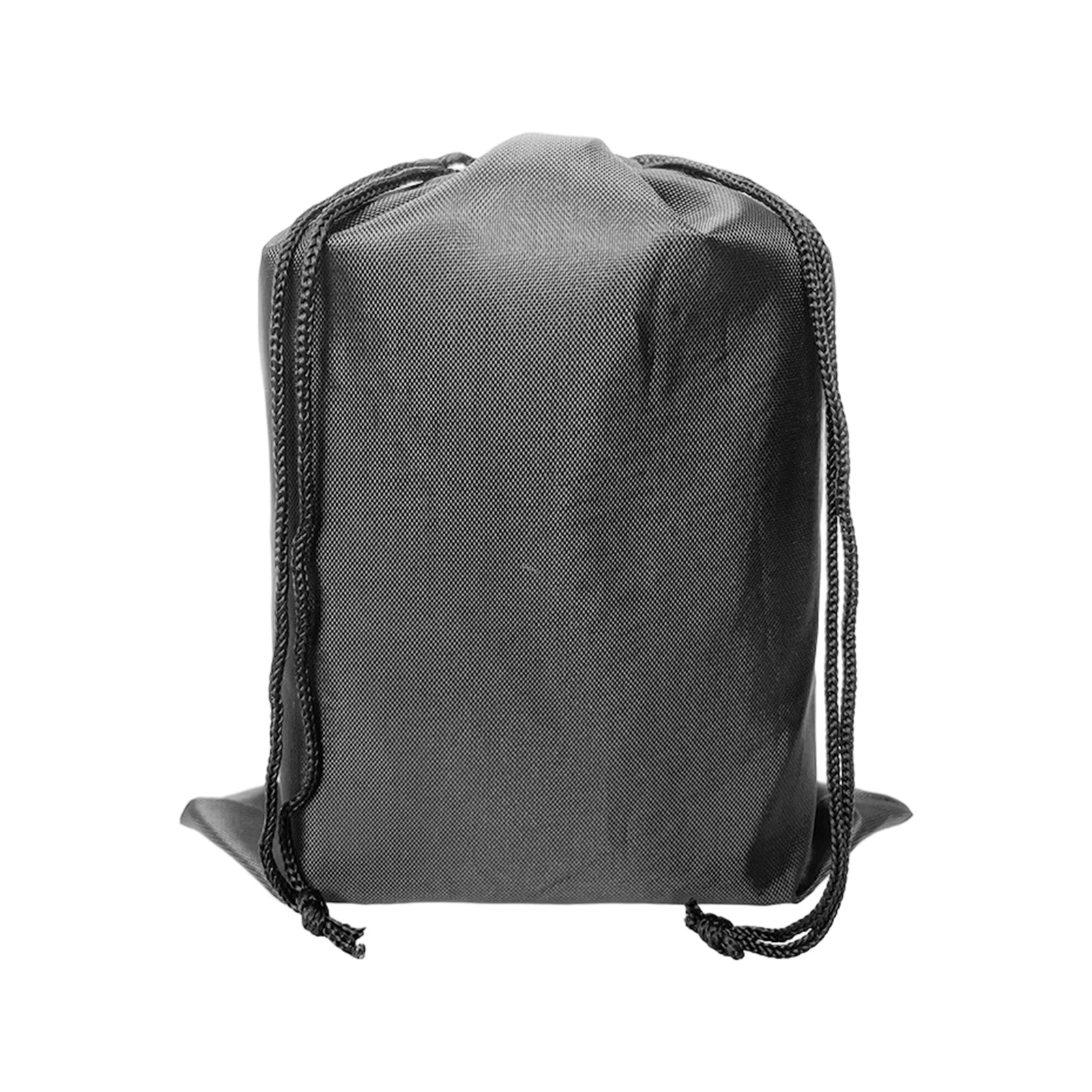 Saco lavável da roupa do poliéster com cordão, peso leve, curso, molhado e seco, roupa impermeável, preta, suja, casa, armazenamento do Gym