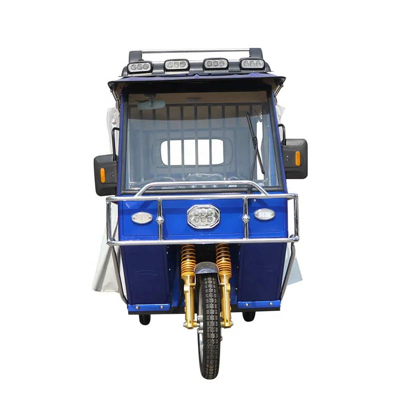 2021 Best Safety and Popular 60V 1000W Electric Tricycle Open Body Type for Max Passenger Trip Power