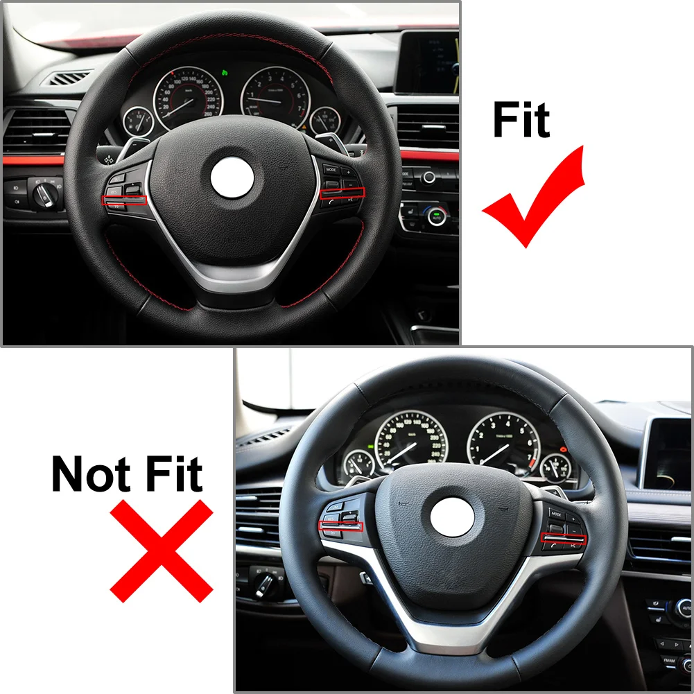 1Pcs Car Multi-function Steering Wheel Key Control Knob Button For BMW 3 Series F30 F35 5 Series F10 F18 7 Series F02