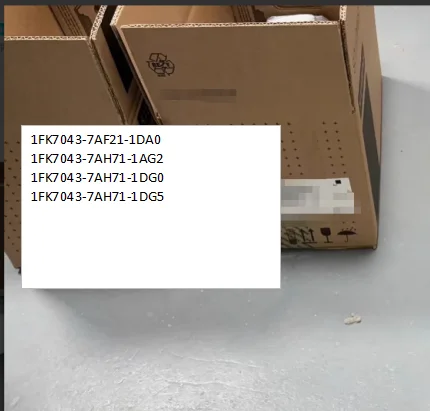 

1FK7043-7AF21-1DA0, 1FK7043-7AH71-1AG2, 1FK7043-7AH71-1DG0, 1FK7043-7AH71-1DG5 Servo Motors