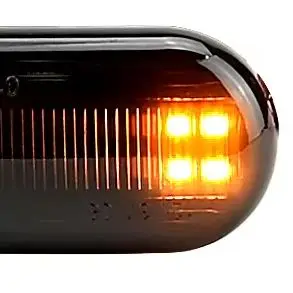 2pcs Led Dynamic Side Marker Turn Signal Light for mercedes-benz Smart FORTWO For Renault KANGOO MEGANE ESPACE TWINGO MASTER