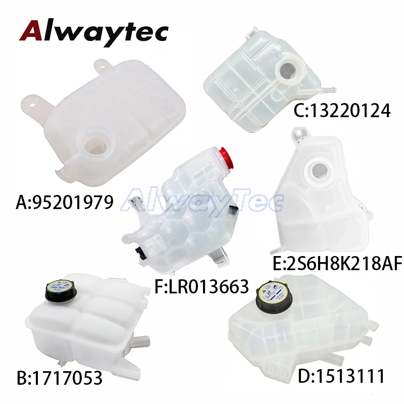 

Engine Coolant Reservoir Radiator Overflow Expansion Bottle Tank for Ford Fiesta Buick Encore Opel New Regal Chevrolet Vauxhall