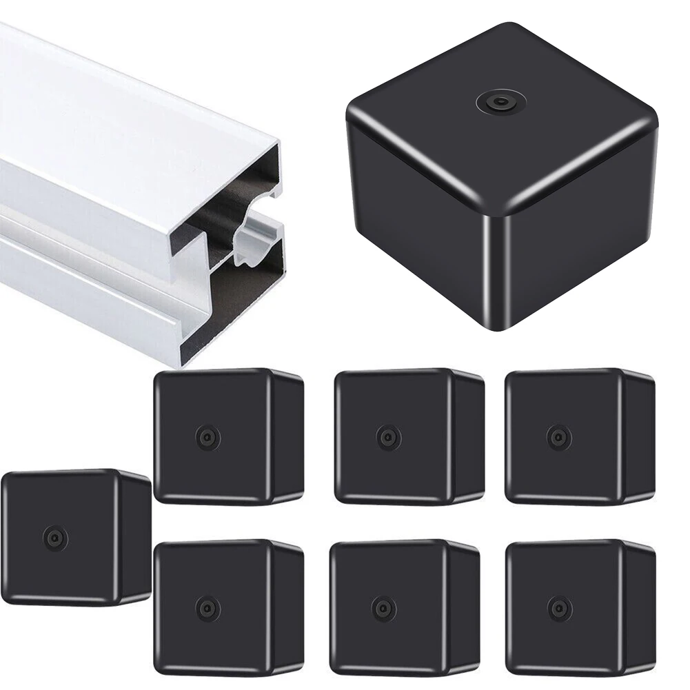 

Cover Cap End Cap Parts Photovoltaic System Protection Solar Rail Spare Parts Accessories Annoying Noise Black Finish PC Plastic