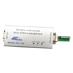 Convertidor de señal de 232 a 485, adaptador RS232 a RS485, ATC-108 de control de acceso de monitor de comunicación 485