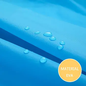 成人長版雨衣 EVA 不透水防水雨衣 男女旅行連帽束口雨披 釣魚露營 12 最佳銷售 雨衣 - №8