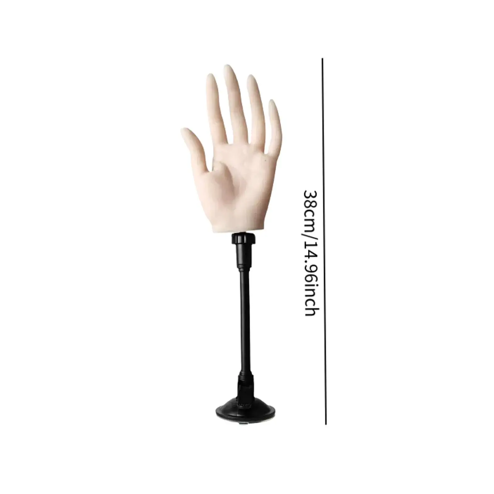 Nail Practice Hand Soft Practice Tool for Nail Supplies Beginners Showcase