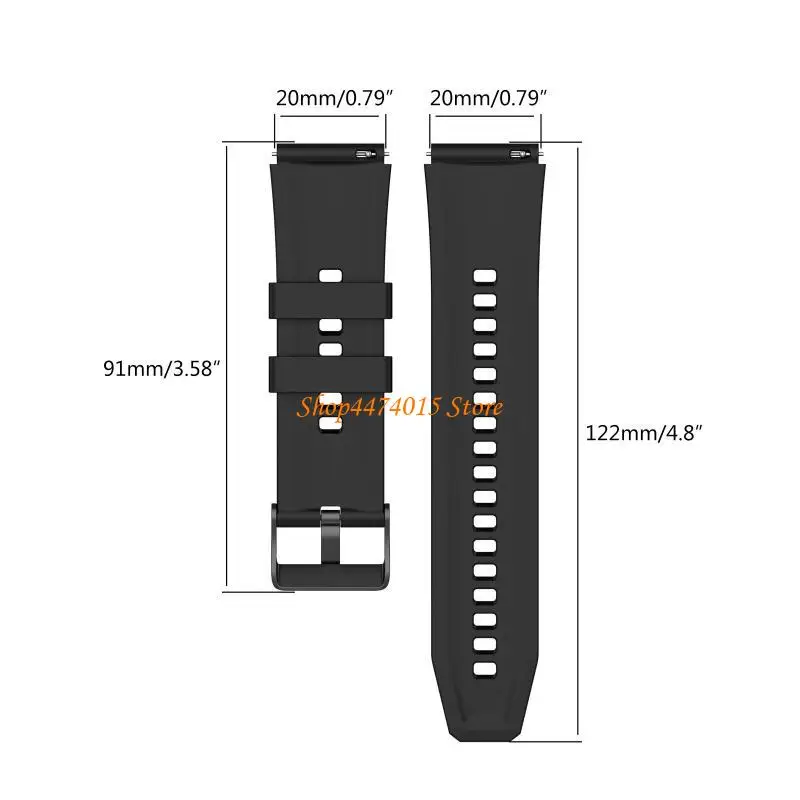 K1aa dpallicent watch band washabel rast rast rast stather -repress repress для часа Active 2 40 мм /44 мм, активный 40 мм