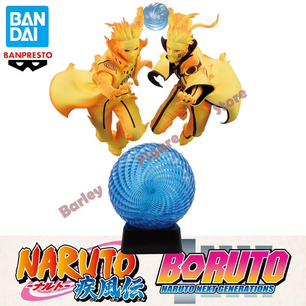 

Original Genuine Figure BANPRESTO Naruto Shippuden Minato Namikaze & Naruto Uzumaki Anime Figure Boxed Collectible Model Toys