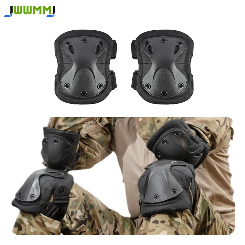 

4Pcs/Set Knee Protective Pads Set for Outdoor Paintball Game Cycling Safety Skateboarding Gear Skates Knee Protection