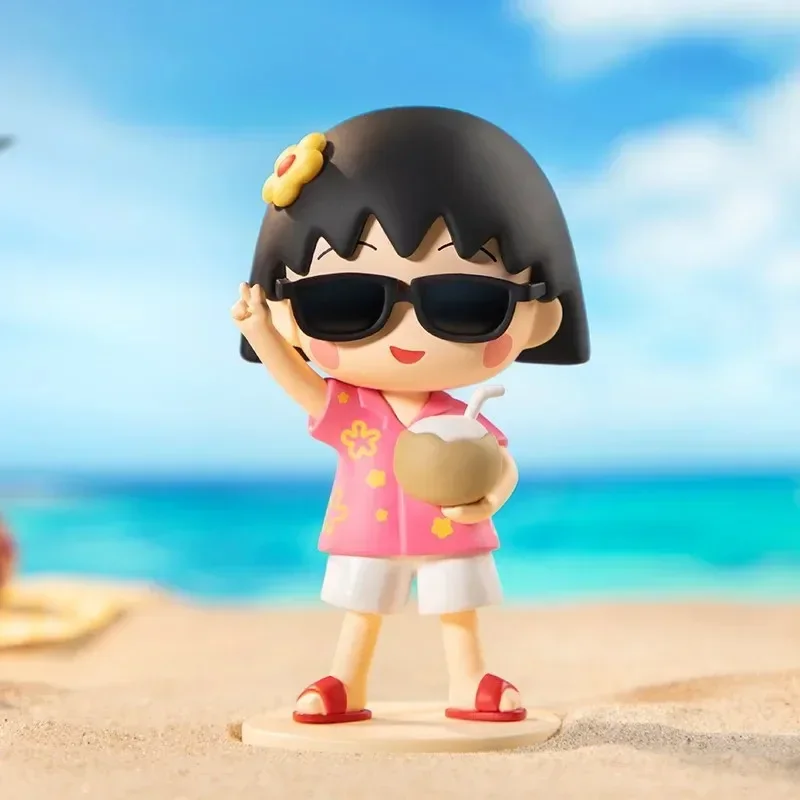 

POP MART Chibi Maruko-chan's Quirky Adventures Series Figures 1PC/9PCS POPMART Blind Box Anime Action Figure Cute Figurine