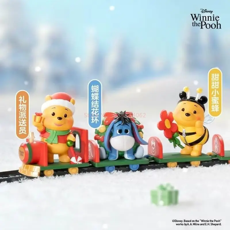 Disney Winnie The Pooh Serie di consegna regalo Scatola cieca Tide Play Simpatico tappezzeria per bambole Scatola misteriosa da collezione Regalo di Natale per bambini