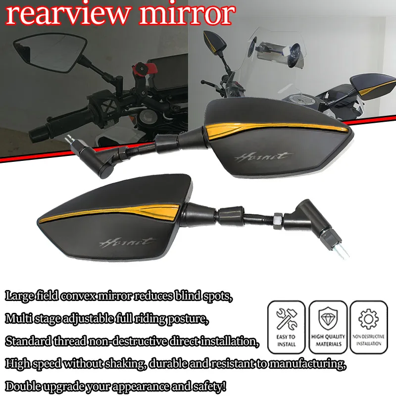 New High Quality Universal Motorcycle Tomahawk Rear View Mirror For CB600F CB650F CB900 CB599 CB600 CB1000SP CB250 Hornet 8/10mm