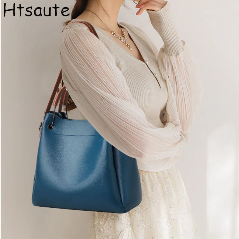 

Travel Holiday Shoulder Bags Large Capacity Handbag Shoulder Bags PU Leather Messenger Bag bolsas de mujer Shopping Tote