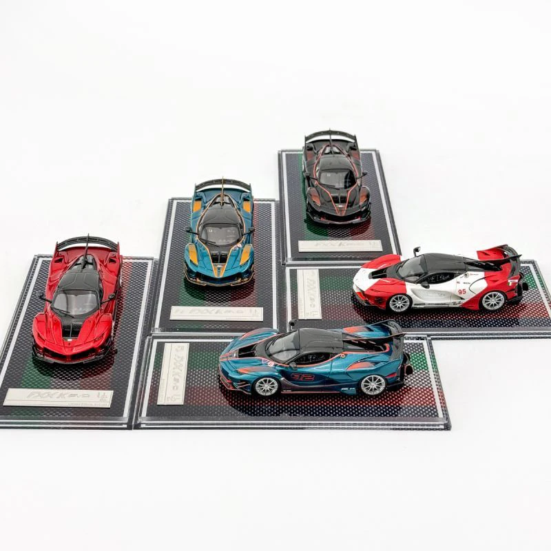 U2 Model 1:64 Ferrari FXXK EVO Novitec F8 Pagani Zonda 760LH McLaren F1 LM Limited Resin Car Model Collection Series Ornaments