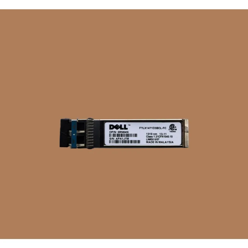 Parts for Dell 0RN84N 10 Gigabit single mode FTLX1471D3BCL-FC DELL 10 Gigabit single mode optical module
