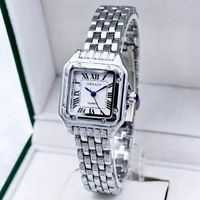 New Women Watch Light Luxury Brand Business Gold Stainless Steel Ladies Fashion Quartz Watches Female Clock Bracelet Wristwatch 4