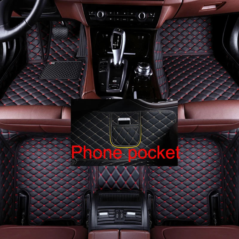 

Custom Style Car Floor Mats for Jaguar I-Pace 2018-2022 year interior details Car Accessories carpet