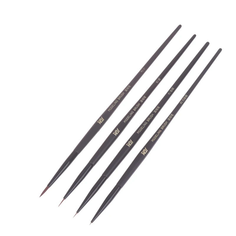 

。1pc new Modeling Brushes Series Fine-point / Flat / Dry Brush Functional Tool For DIY Model Building Collecting Kits